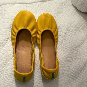 Tieks Mustard yellow size 10